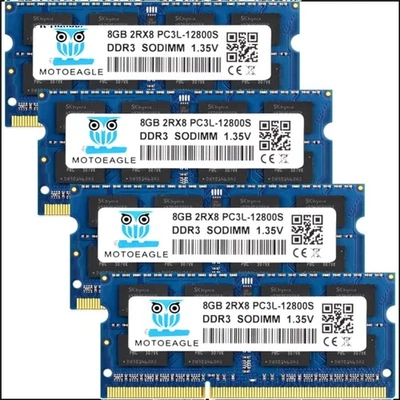 Erleben Sie die Geschwindigkeit mit 32GB DDR3L 1600MHz RAM für Laptops - Bild 1 von 4