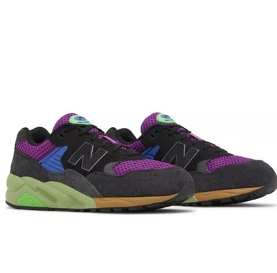 4220) New Balance 580 Grey/Multi-Color Purple MT580HSC Men’s 8 Women’s 10 No Box - Image 1 of 4