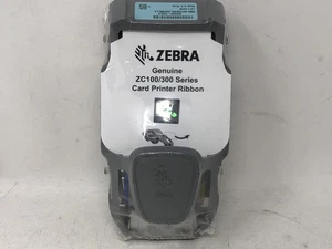 Zebra Geniune seria ZC100/300 Taśma do drukarki kart 800300-562LA YMCPKO - Zdjęcie 1 z 7