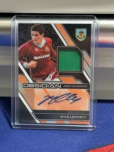 2020-21 Panini Obsidian Soccer Jersey Autographs #31 Kyle Lafferty /50 - Picture 1 of 2