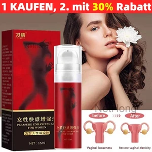 Gel de orgasmo 15 ml amplificador de libido gel sexual fuerte refuerzo del orgasmo para mujeres - Imagen 1 de 10
