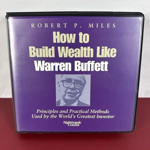 How To Build Wealth Like Warren Buffett,  Robert Miles 6 CD's Nightingale Conant - Picture 1 of 6