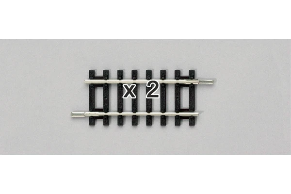 Piko 55208 HO Scale Adapter Track Code 100 62mm Box of 2 - Image 1 of 1