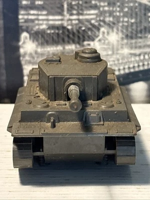 vintage 1970s toy tiger Panzer tank 103 Working Friction WWII Hong Kong Durham - Image 1 of 4