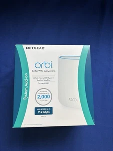NETGEAR Orbi RBS20 AC2200 Tri-Band Wi-Fi Coverage Whole Home Satellite - Picture 1 of 15