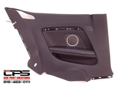 Черная оригинальная отделка со стороны водителя задняя четверть салона для Audi A5 S5 Coupe LH 08–17 годов выпуска - Изображение 1 из 4