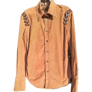 Rare Mens Dsquared Courdorouy Buckle Shirt Size Small Eu 48 - Picture 1 of 16
