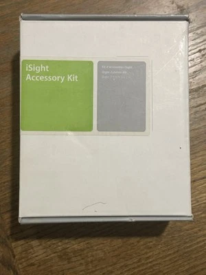 Apple iSight Accessory Kit with Original Box -  M9314G/B - Image 1 of 4