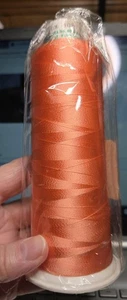 Madeira NEW Polyester Polyneon Embroidery Thread Orange COL 1020/ 5000m Peach - Picture 1 of 8