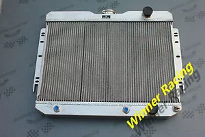 Fit CHEVY CAR 230/235/283/327/348 L6/V8 AUTO 1960-1965 Aluminum Radiator 56mm - Bild 1 von 2