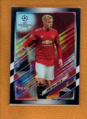 Donny Van de Beek 2020-21 Topps Chrome X Steve Aoki Neon Future II #82 /99 - Image 1 of 2