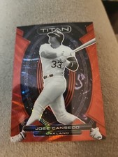 2023 Panini Chronicles Titan Jose Canseco Velocity Prizm /199