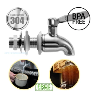 Stainless Steel Spigot fit Gravity Filter systems as well as Beverage Dispensers - Picture 1 of 1