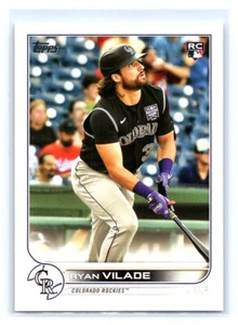 2022 Topps Series Two Ryan Vilade Rookie RC Colorado Rockies #586 - Picture 1 of 2