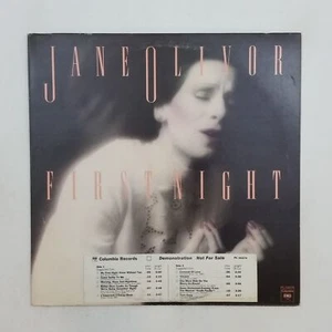 JANE OLIVOR First Night PC34274 WL Promo LP Vinyl VG++ Cover VG+ - Picture 1 of 3