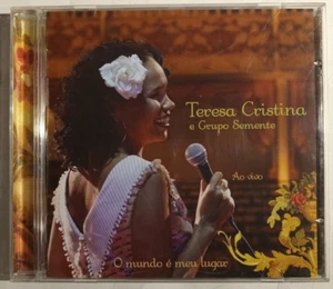 TERESA CRISTINA - AO VIVO O MUNDO E MEU LUGAR - BRAZILIAN CD ALBUM, SAMBA - Picture 1 of 3