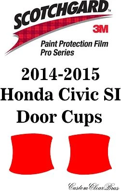 Película de protección de pintura 3M Scotchgard serie Pro para Honda Civic SI 2014 2015 Foto 1 de 3