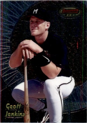 1998 Bowman's Best Geoff Jenkins . Milwaukee Brewers #172 - Image 1 of 2