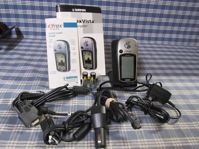 Garmin eTrex Vista Handheld Hiking Camping GPS with Extras. FAST FREE SHIPPING. - Image 1 of 4