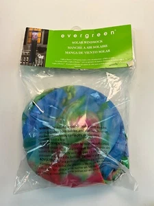 Evergreen cheerful Floral Solar Windsock - Picture 1 of 3