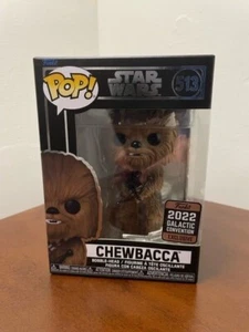 Funko Pop! Star Wars Celebrations 2022 Chewbacca #513 Galactic Convention - Picture 1 of 4