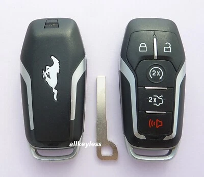OEM 2015-2017 FORD MUSTANG smart proximity keyless entry remote fob + NEW KEY - Image 1 of 4