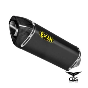 Exan Buell X-Black Oval Cr 1125 Steel Terminal - Picture 1 of 1