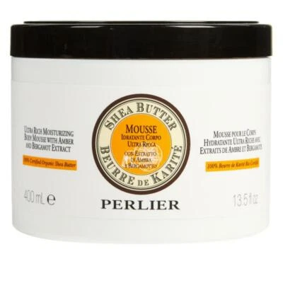 Mousse corporal de manteca de karité Perlier 13,5 OZ - Elige tu aroma - Nueva y sellada Foto 1 de 3