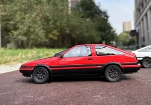 IVY 1/18 Toyota AE86 TRUENO Initial D Resin Diecast Model Car White/Black - Picture 1 of 11