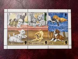 Gibraltar QEII Puppies Full Set 1996 MNH - Picture 1 of 1