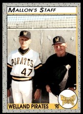 1990 Pucko Welland Pirates Mallon's Staff Welland Pirates #33