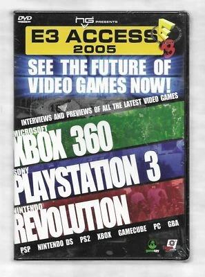 E3 ACCESS 2005 The Future of Video Games 4 Disc Set Brand New - Image 1 of 2