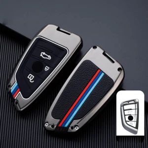 Para BMW 1 2 3 4 5 6 X3 X5 Fibra de carbono Funda Llave Portallaves Carcasa Pistola - Imagen 1 de 5