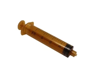 Rays 50ml 20ml Opaque Syringe Luer Lock for Light Sensitive Liquid UK CE - Picture 1 of 7