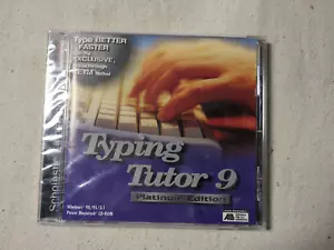 Typing Tutor 9 Platinum Edition (PC & MAC, 1998). New-Sealed. Vintage? - Picture 1 of 11