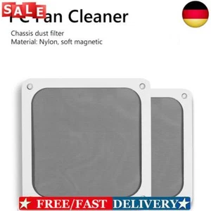 Magnetische Computergehäuse-Lüfter-Staubfilterabdeckung für Netzteil (8 cm) - Bild 1 von 11