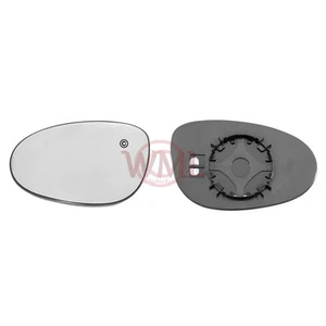 FOR RENAULT ESPACE 1998->2002 DOOR MIRROR GLASS HEATED WITH BASE PLATE,LEFT SIDE - Picture 1 of 3