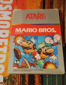 Mario Bros. ATARI VCS 2600 (Nintendo 1983) (Módulo, Caja) funciona CX2697 8 bits - Imagen 1 de 3