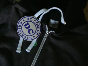DC Comics Originals - Batman Logo Zip Up Hoodie Kapuzenoberteil - Brandneu - Größe: M - Bild 1 von 4