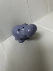Fisher Price Little People PURPLE HIPPO Hippopotamus animal figure toy - Picture 1 of 5