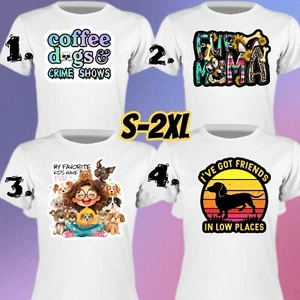 FUNNY PETS CATS OCD DOGS DOG ANIMALS COFFEE CRIME SHOWS DACHSHUND DOXON FUR MAMA - Picture 1 of 2