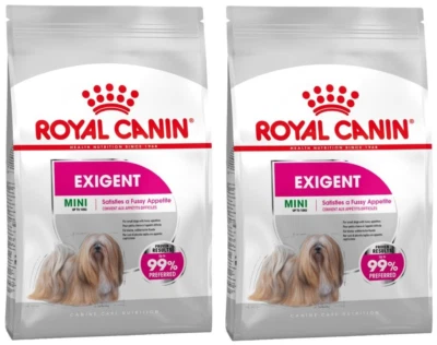 Royal Canin Mini Exigent Trockenfutter für wählerische kleine Hunde 2x3kg - Bild 1 von 4