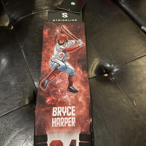 Bryce Harper Strideline socks MLB Philadelphia Phillies Cover