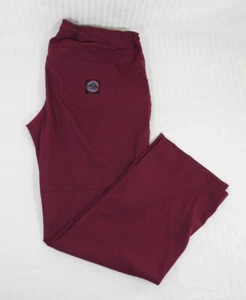 Women's Koi Lite Burgandy/Purple Medical Scrub Pants, XL Slim Fit. Mech Stretch. - Picture 1 of 18