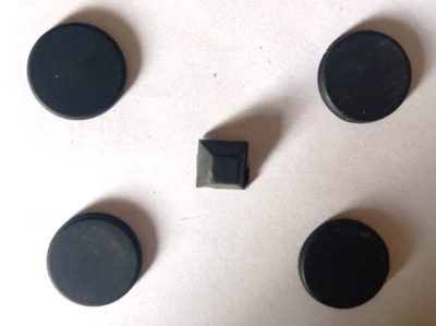 Gommini Gomma Plastica Plastic Rubber for Lenovo H30-00 - Imagen 1 de 3