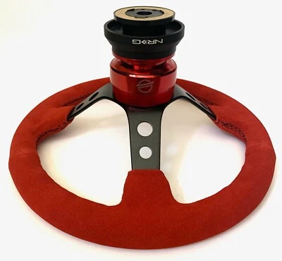 NRG КОРОТКАЯ СТУПИЦА БЫСТРОСЪЕМНОЕ РУЛЕВОЕ КОЛЕСО RR ДЛЯ Toyota Camry CELICA CRESSIDA - Изображение 1 из 4