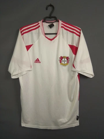 Bayer 04 Leverkusen Jersey 2003 2004 Away LARGE Shirt Soccer Adidas ig93 Cover