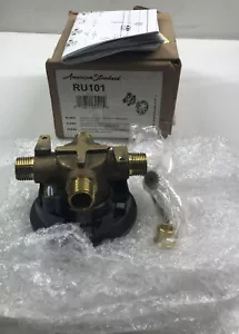 American Standard RU101 Flash Shower Rough In Valve Body With Screw Stops - Picture 1 of 7