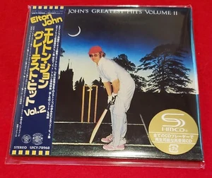 ELTON JOHN - Greatest Hits Volume II - Japan Mini LP SHM CD - UICY-78968 - Imagen 1 de 2