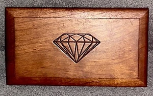 Gorgeous *SON & PRINS* Vintage WALNUT Cigar Box/Jewelry Box 1892~1992 100 Years! - Picture 1 of 10